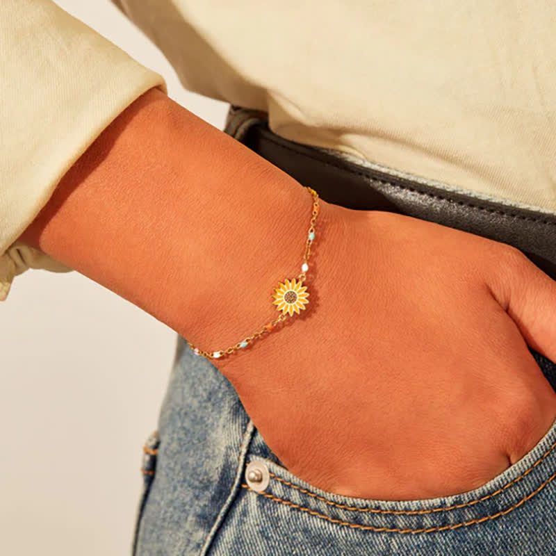 Women's Meaningful Sunflower Neckalce