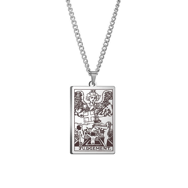 The Major Arcana Dainty Tarot Card Necklace