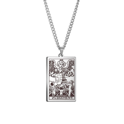 The Major Arcana Dainty Tarot Card Necklace