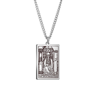 The Major Arcana Dainty Tarot Card Necklace