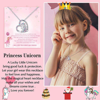 FREE Today: "You Are Magical" - Unicorn Princess Earrings and Necklace