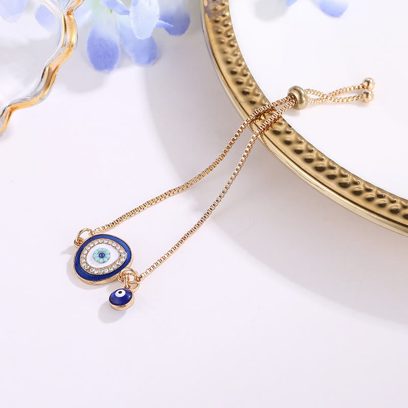 Olivenorma Evil Eye Turquoise Lapis Lazuli Bracelet