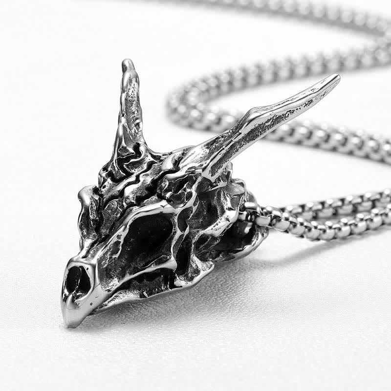 FREE Today: Dragon Spirit - Draconic Skeleton Necklace