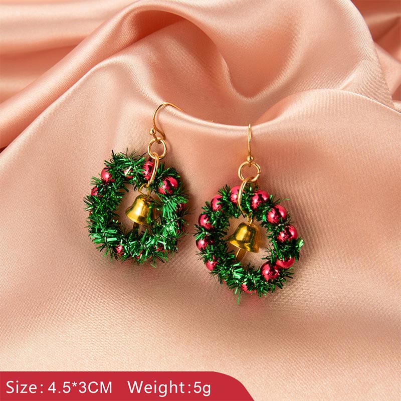 Creative Christmas Atmosphere Earrings