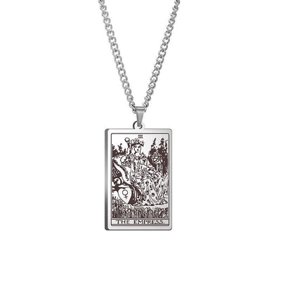 The Major Arcana Dainty Tarot Card Necklace