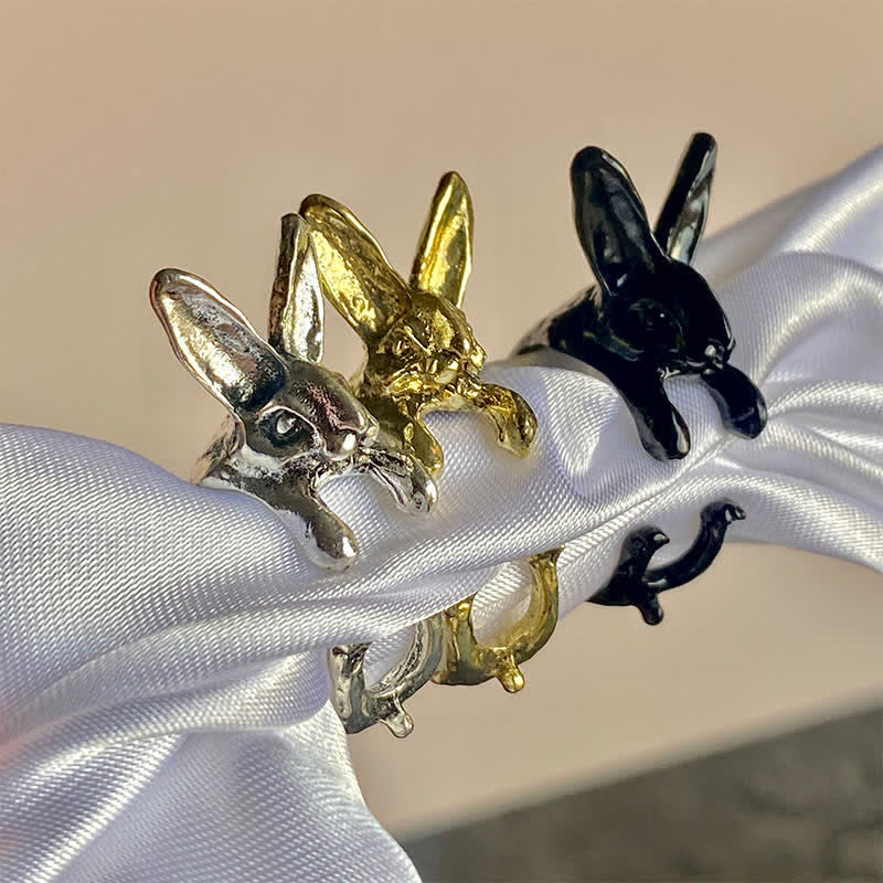 Cute Peter Rabbit Bunny Animal Ring