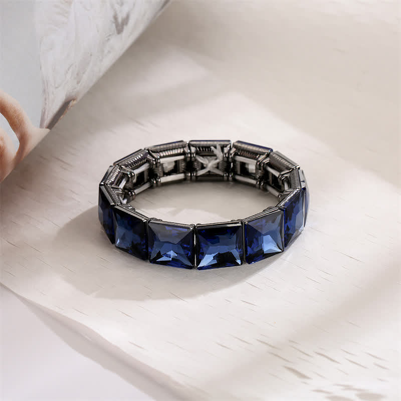 Women's Cubic Rhinestone Stretchy Bracelet