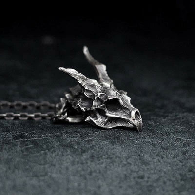 FREE Today: Dragon Spirit - Draconic Skeleton Necklace