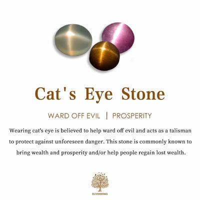 Sun Ring Cat's Eye Stone Adjustable Ring