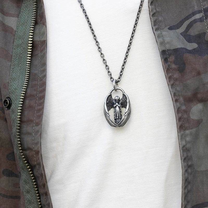 FREE Today: Guardian Angel - Angel Wings Necklace