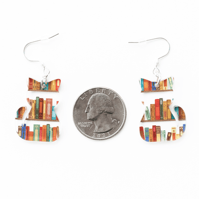 FREE Today: Cat Earrings(Necklace) With Books