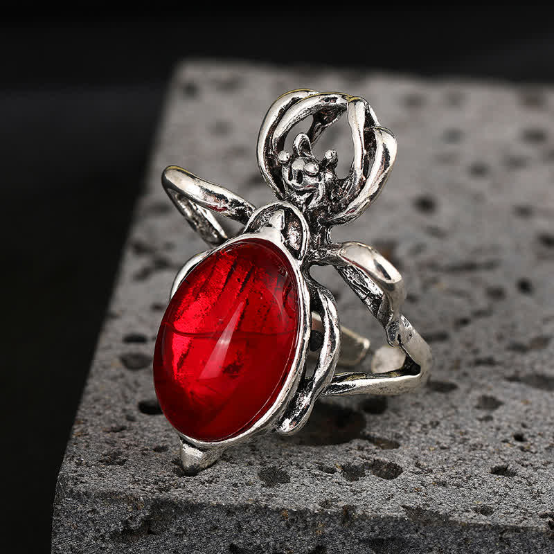 FREE Today: Colors Gemstone Spider Ring