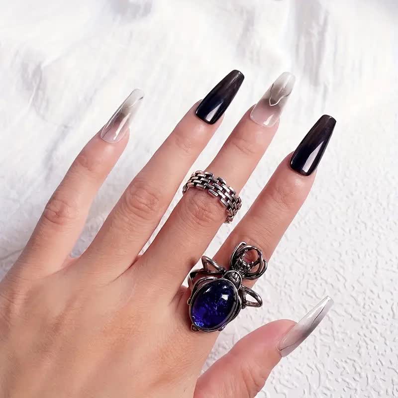 FREE Today: Colors Gemstone Spider Ring