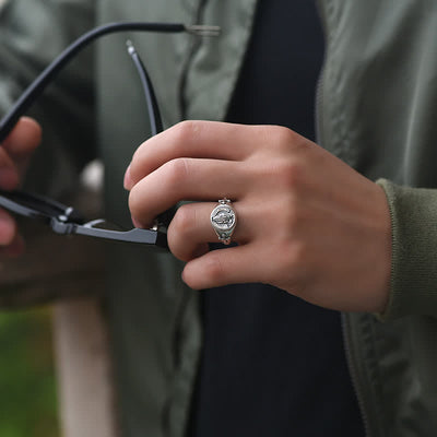 FREE Today: S925 Silver Cross Prayer Ring