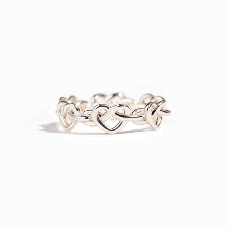 FREE Today: Always Connected Infinity Heart Knot Ring