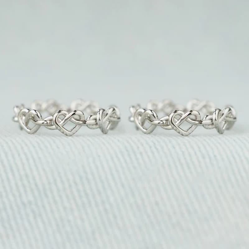 FREE Today: Always Connected Infinity Heart Knot Ring