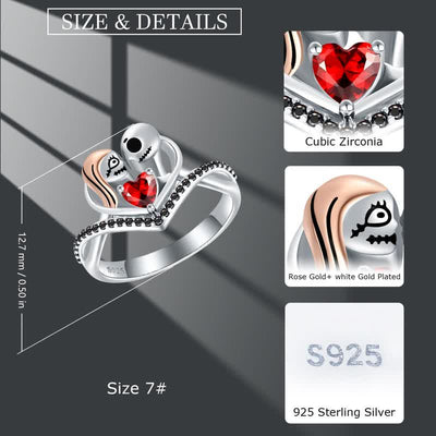 FREE Today: Fashion Creative Clown Skull Ring