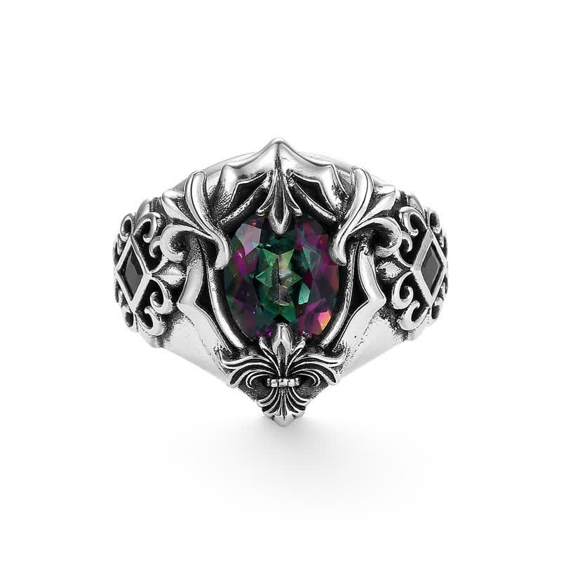 FREE Today: Retro Alexandrite Cross Ring