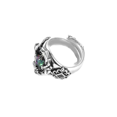 FREE Today: Retro Alexandrite Cross Ring