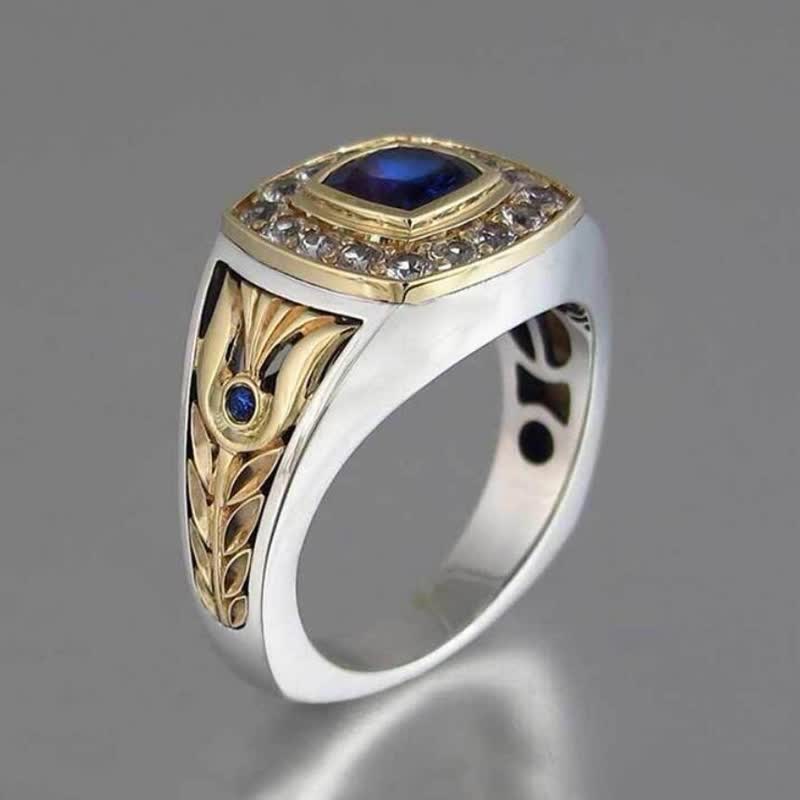 FREE Today: Luxurious Sapphire Bussiness Ring