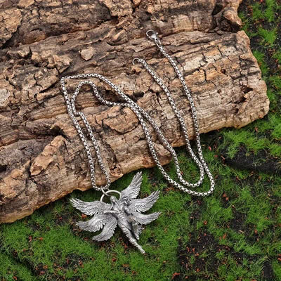 FREE Today: Female Warrior Seraph Pendant Necklace