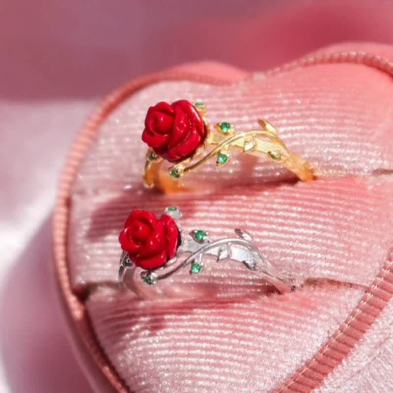 FREE Today: Belle The Beauty Rose Ring