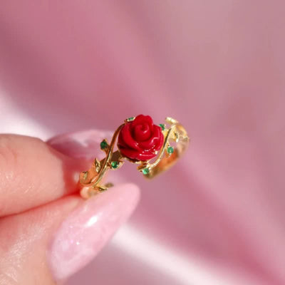 Belle The Beauty Rose Ring