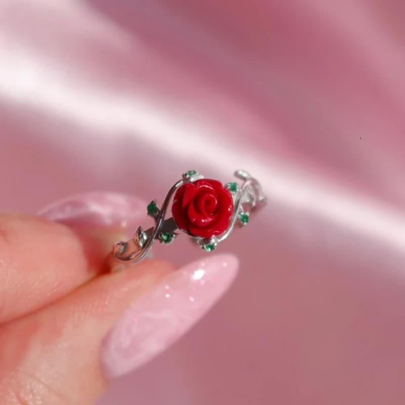 FREE Today: Belle The Beauty Rose Ring