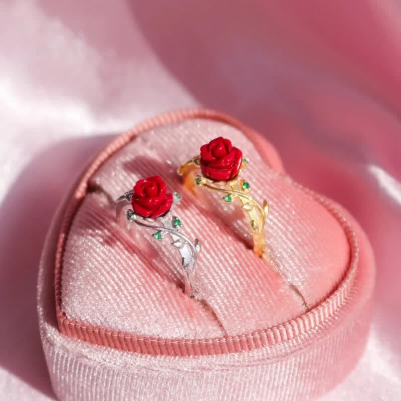 FREE Today: Belle The Beauty Rose Ring