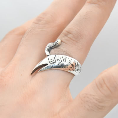 Trendy 925 Sterling Silver Sword  Ring