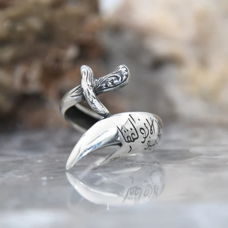 FREE Today: Trendy 925 Sterling Silver Sword  Ring