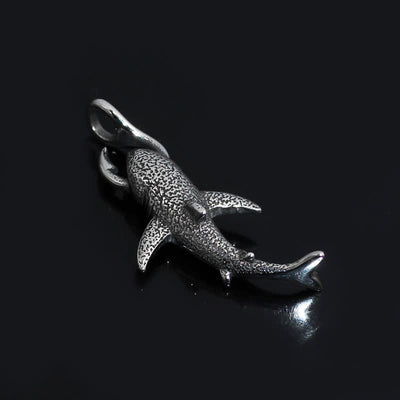 Glamorous Titanium Steel Whale Necklace