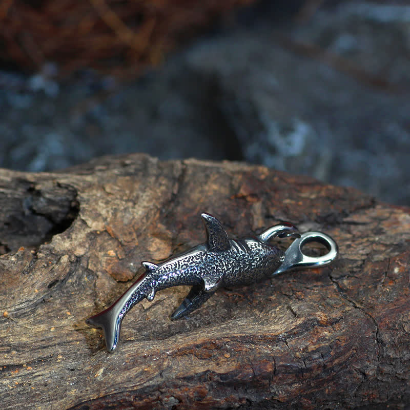 Glamorous Titanium Steel Whale Necklace