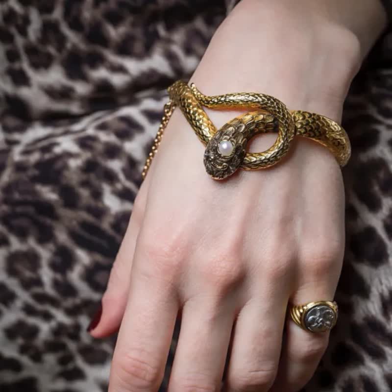 FREE Today: Cleopatra Pet Snake Bracelet