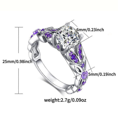 FREE Today: Zircon S925 Silver Butterfly Ring