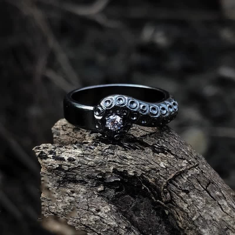 FREE Today: Octopus Tentacle Gothic Ring