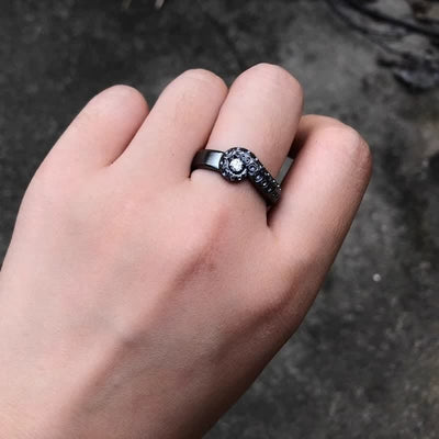 FREE Today: Octopus Tentacle Gothic Ring