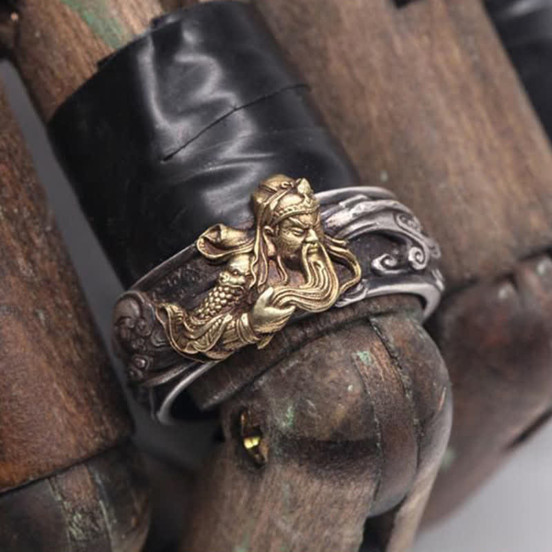 FREE Today: China's God of Wealth "Guan Gong" Guardian Ring