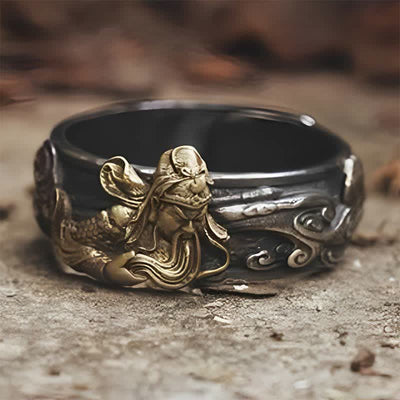 FREE Today: China's God of Wealth "Guan Gong" Guardian Ring