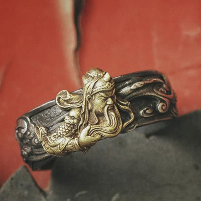 FREE Today: China's God of Wealth "Guan Gong" Guardian Ring