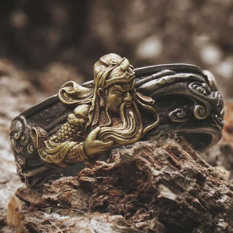 FREE Today: China's God of Wealth "Guan Gong" Guardian Ring