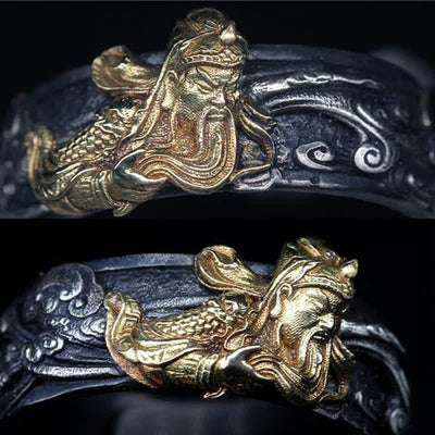 FREE Today: China's God of Wealth "Guan Gong" Guardian Ring