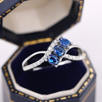 FREE Today: Oval Sapphire Luxury Ring