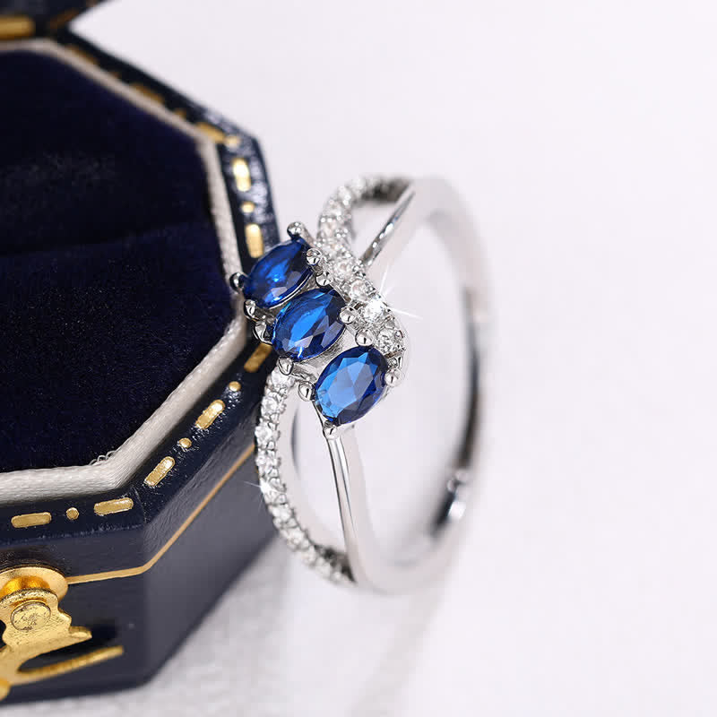 FREE Today: Oval Sapphire Luxury Ring