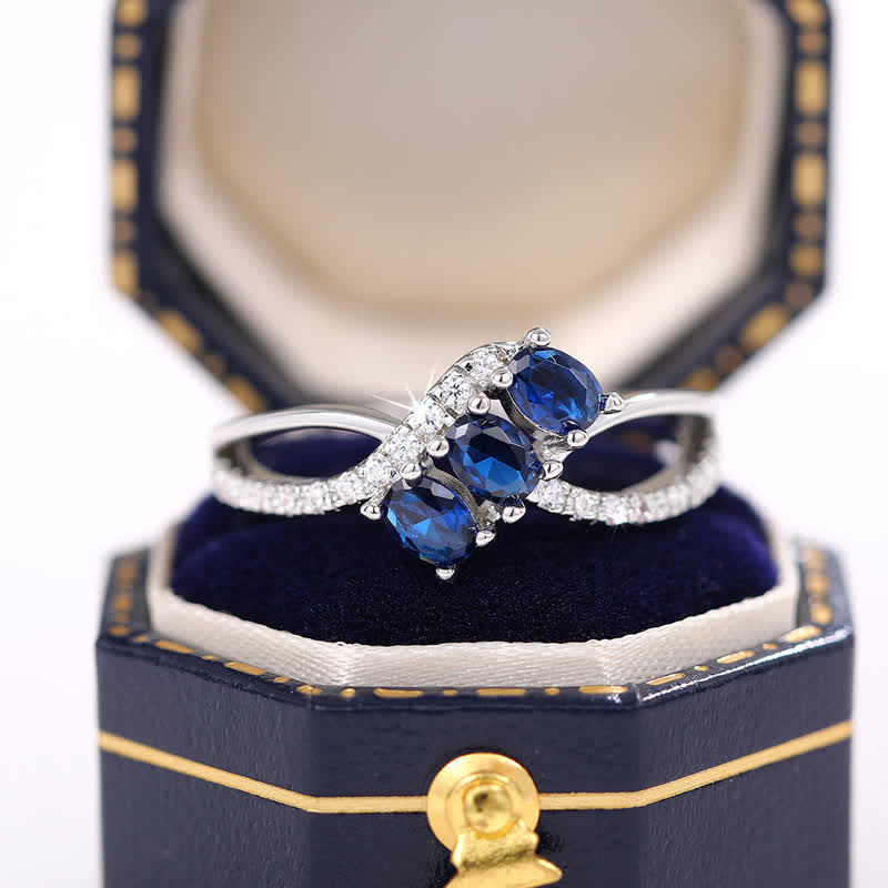 FREE Today: Oval Sapphire Luxury Ring