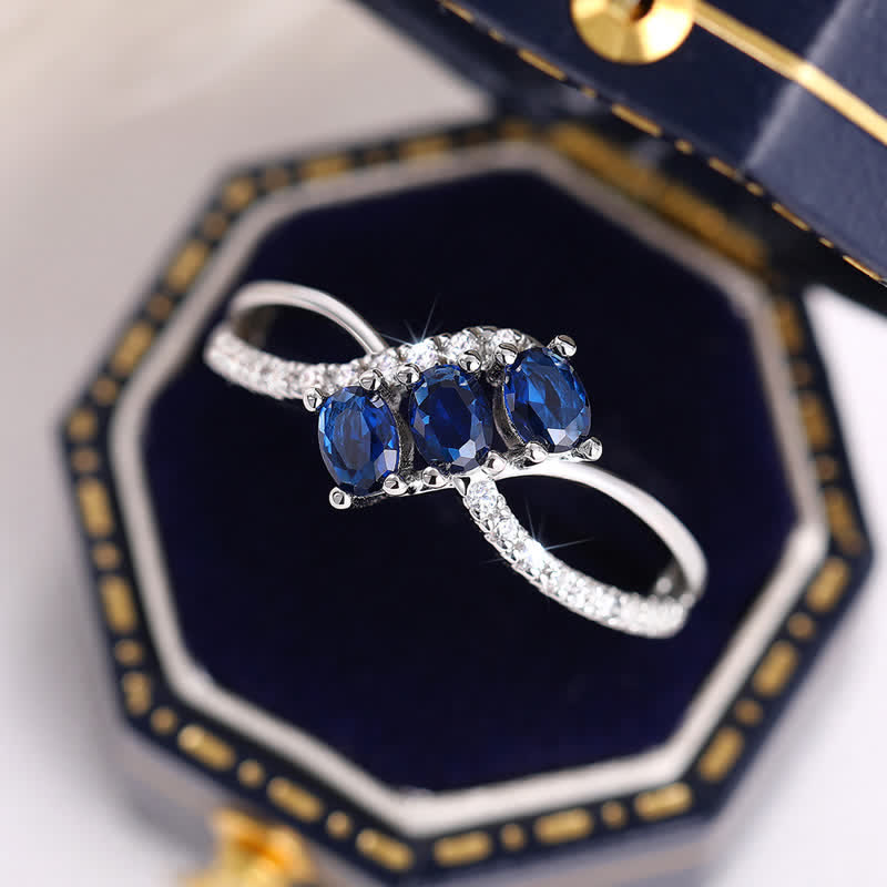 FREE Today: Oval Sapphire Luxury Ring