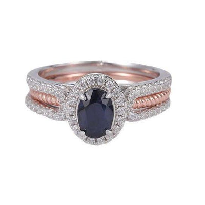 Vintage Luxury Sapphire Ring