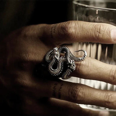 FREE Today: Vintage Double Snake Ring