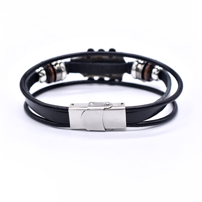 FREE Today: Guitar Leather Bracelet