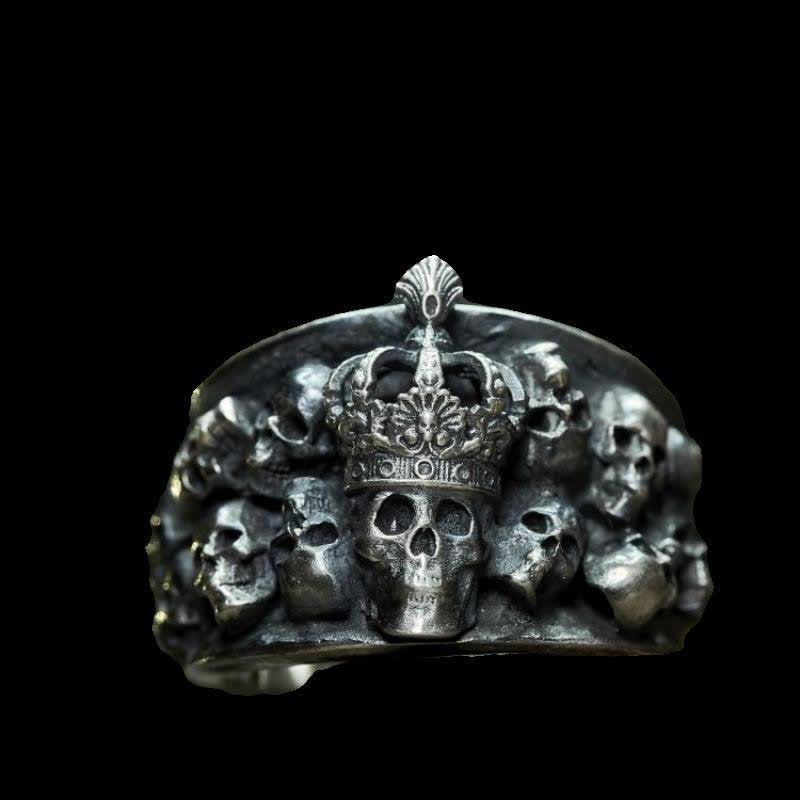 FREE Today: Handmade Emperor Dark Skull Ring